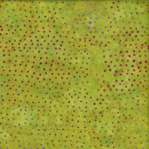 Batik 110 cm Dots Green