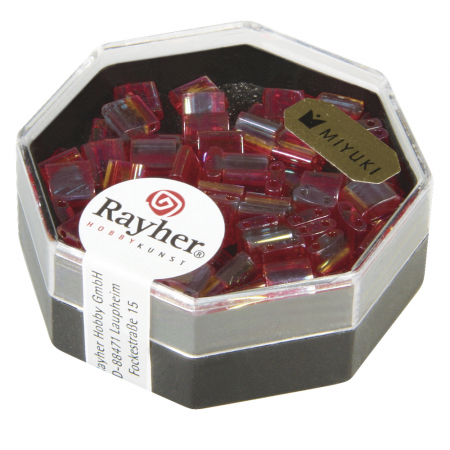 Miyuki-Perle Tila, transp.,regenbogen