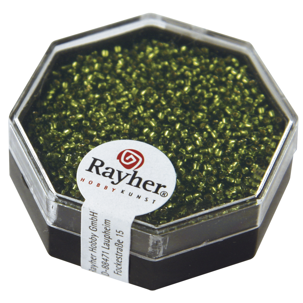 Premium-Rocailles 1,5 mm olive