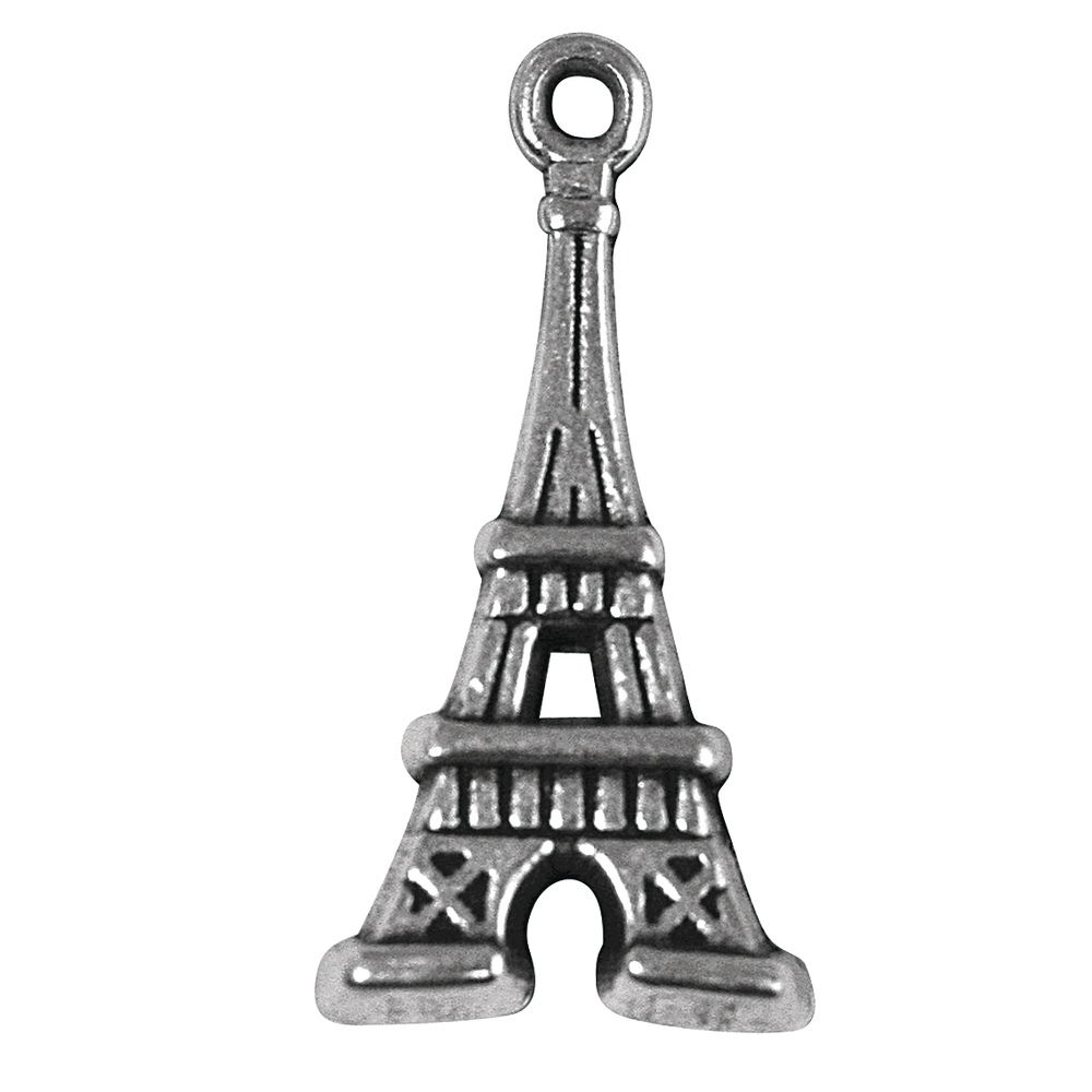 Metall-Anhänger Eiffelturm, 19mm