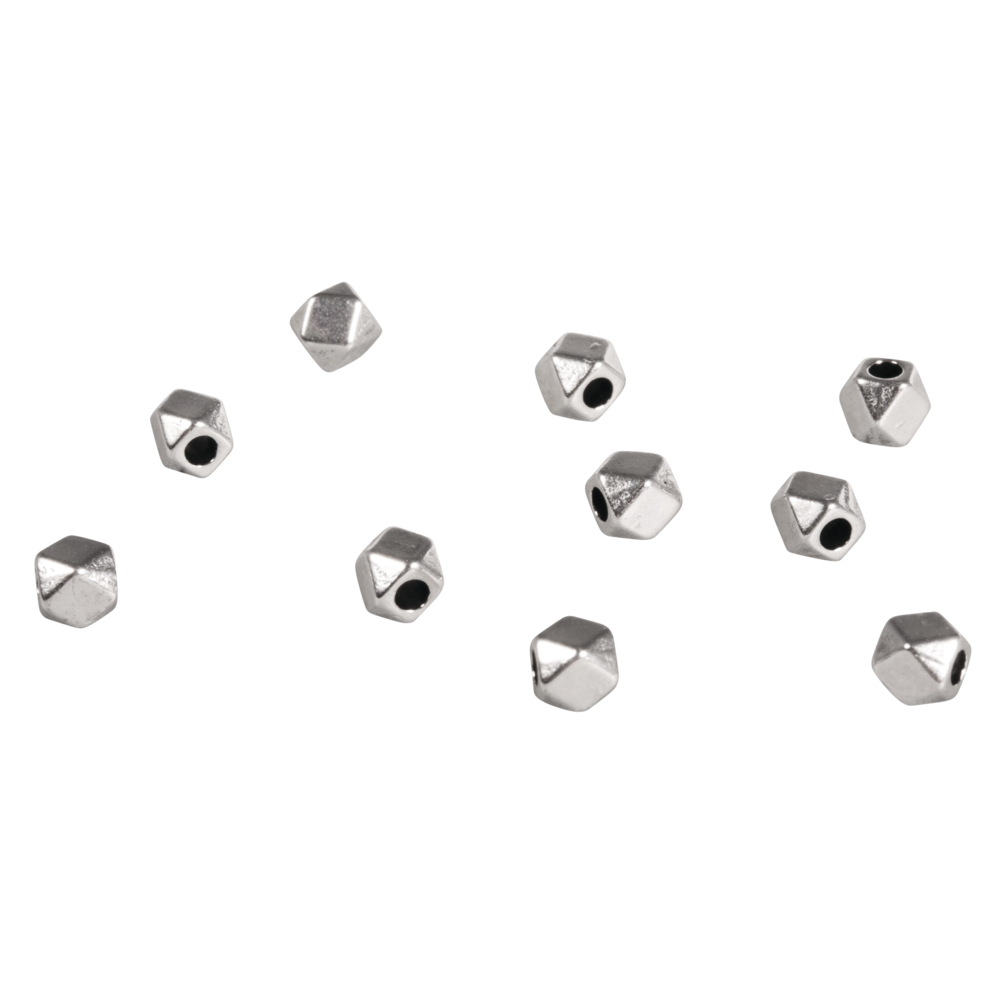 Metall-Perle Polygon, 3mm ø