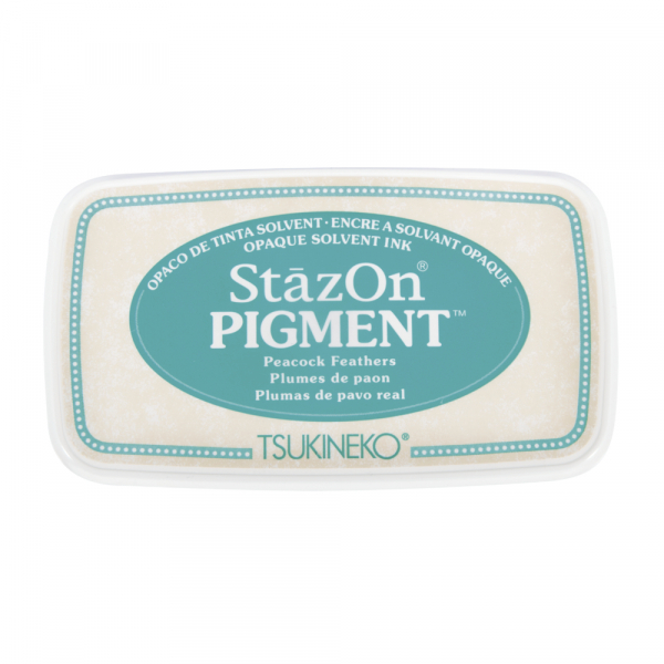 StazOn Pigment-Stempelkissen türkis