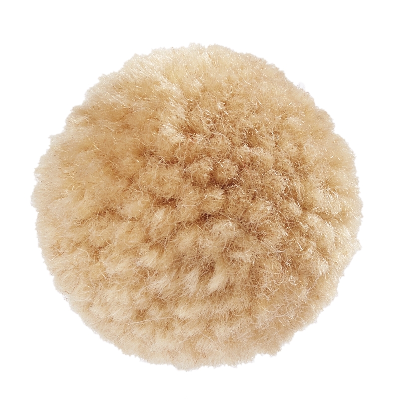 Pompons 20 mm 8 St, toffee