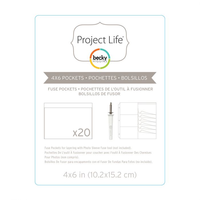 Project Life 4x6 Fuse Pockets