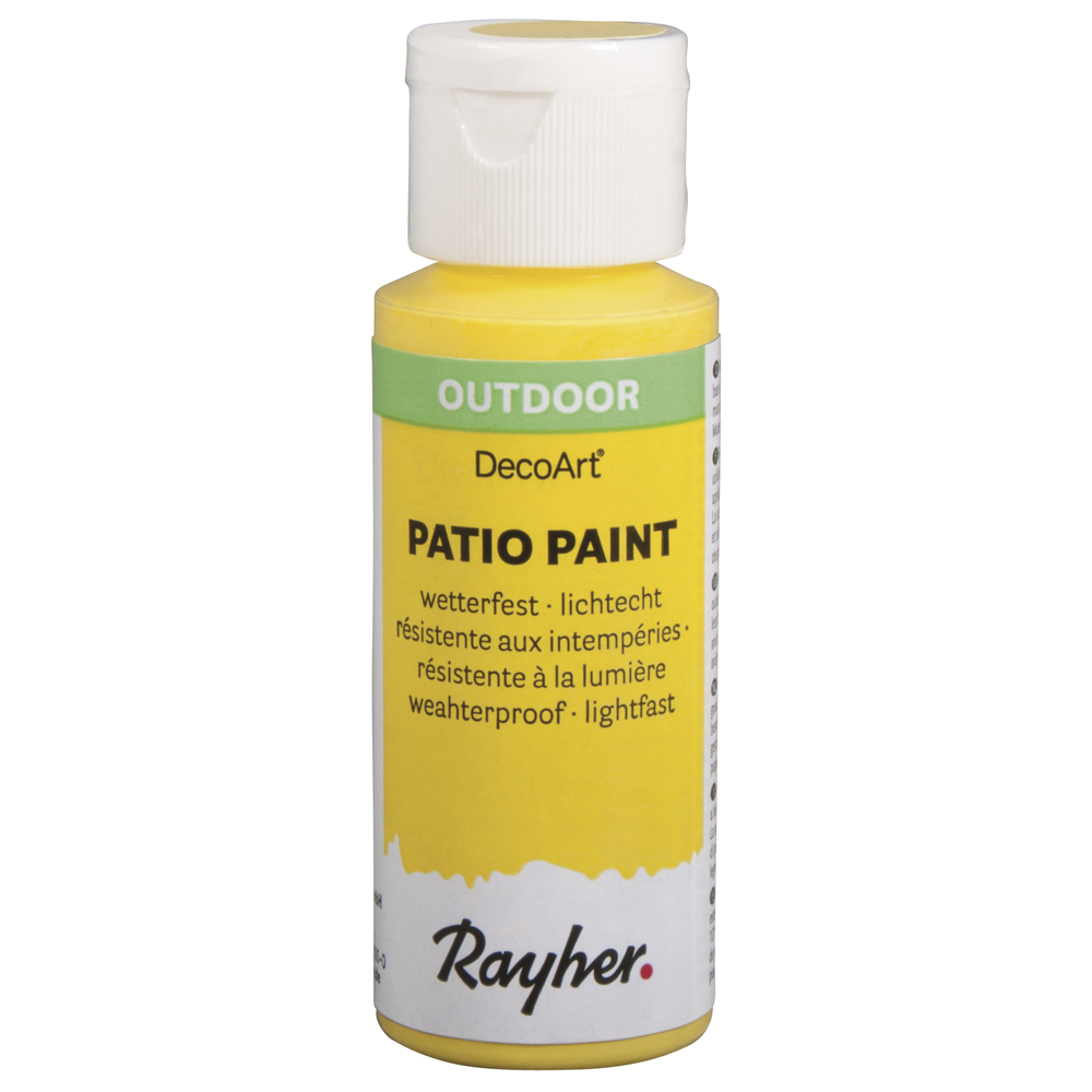 Patio Paint outdoor zitronengelb