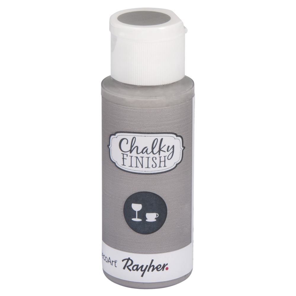 Chalky Finish for glass blaugrau