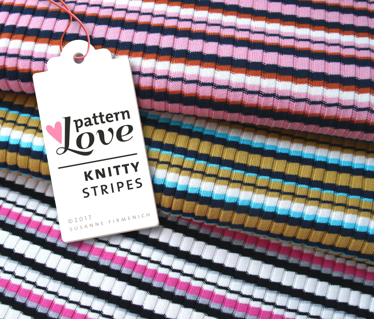 HHL Grobstrick Knitty Stripes rosa