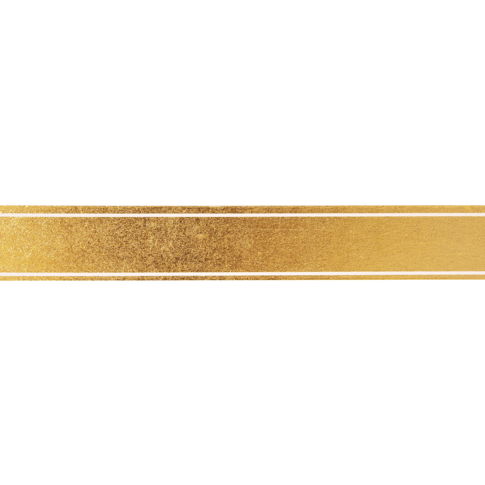 Washi Tape goldener Balken, 30mm, Rolle