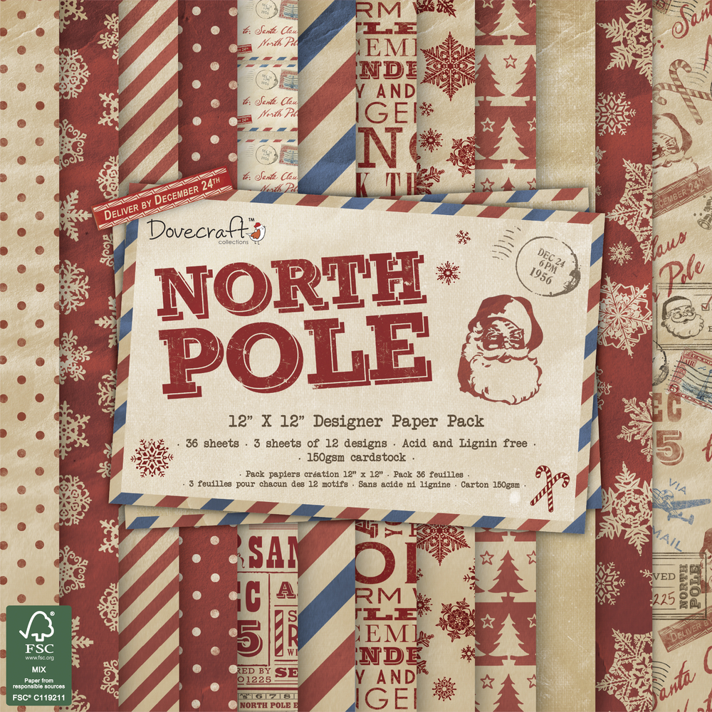 Scrap-Pack North Pole,FSC Mix Credit