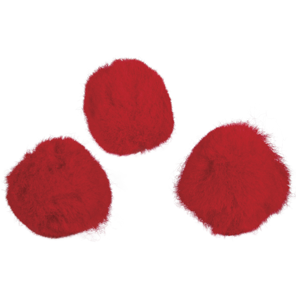 Pompons rot 20 mm
