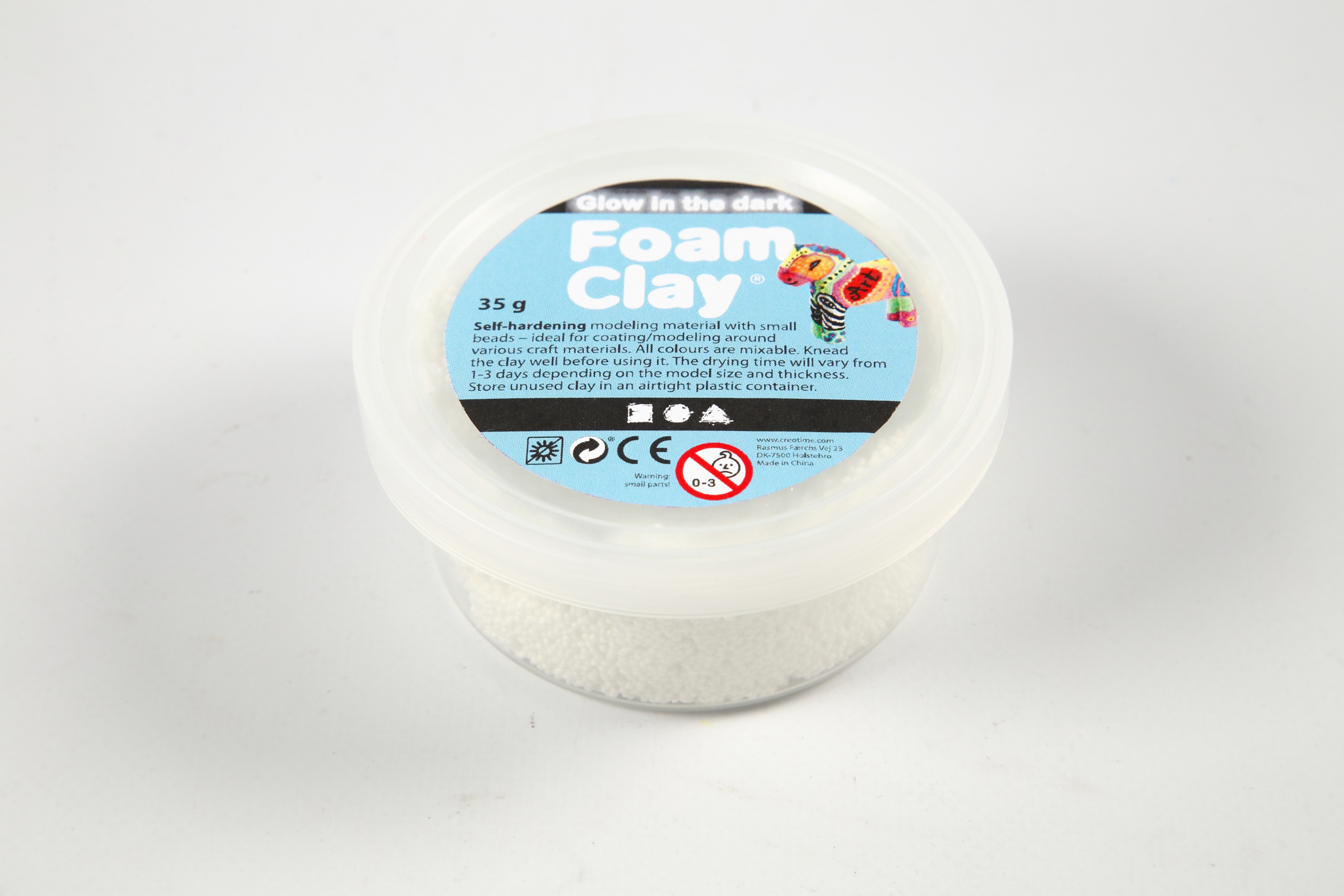 Foam Clay 35 g glow in the dark 1 Foam Clay 35 g glow in the dark
