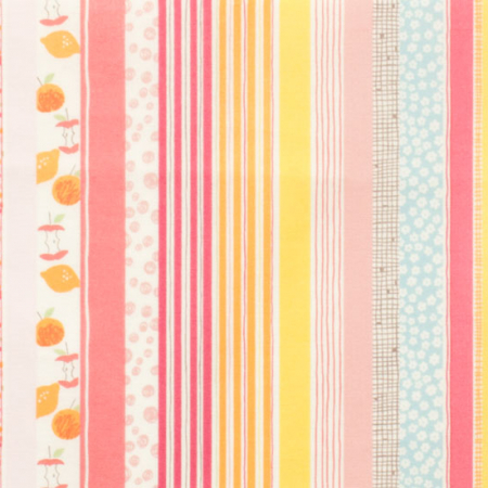 Friendly Stripe bright sorbet
