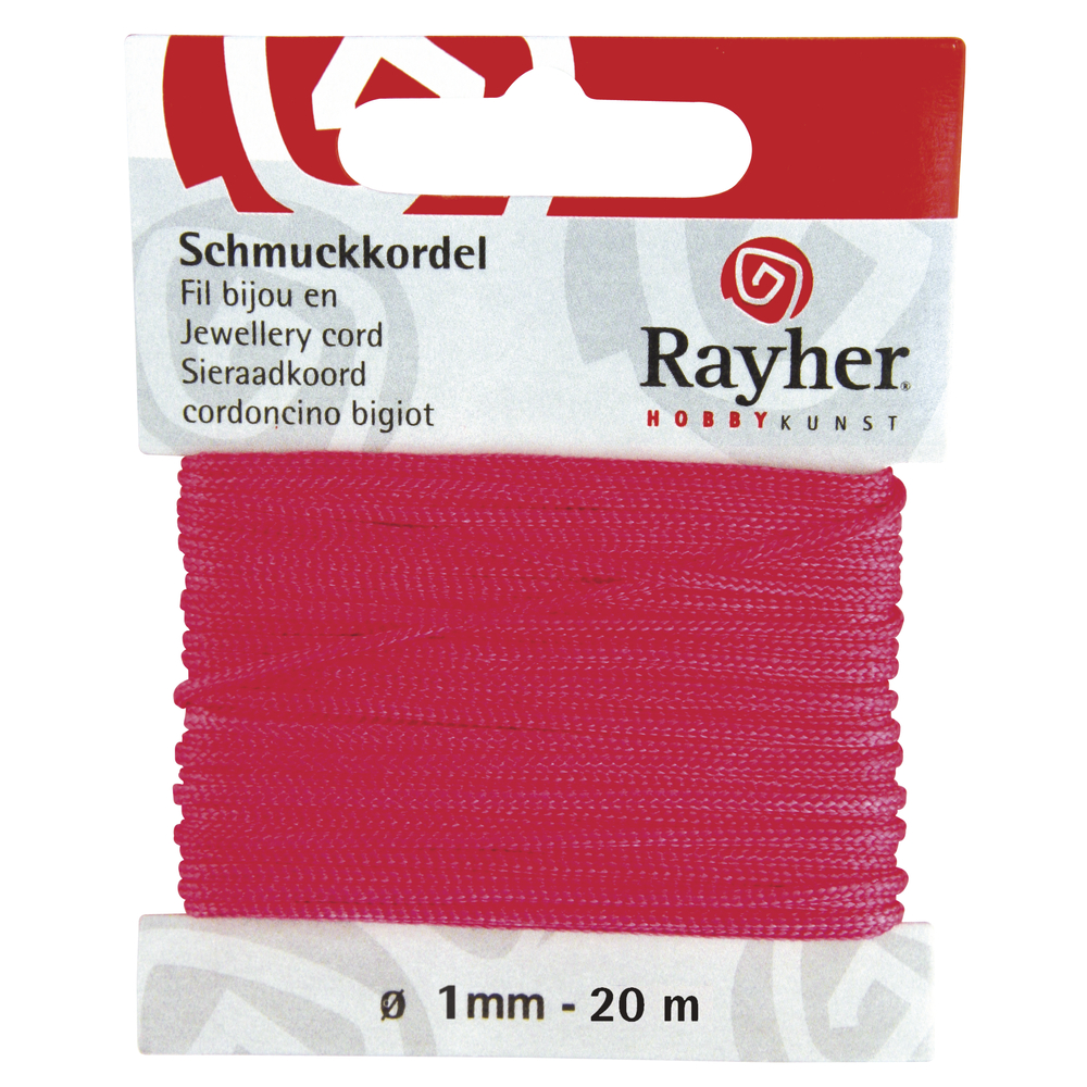 Schmuckkordel pink