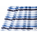 Sommerjersey Stripes 1, blue, Bio-Jersey