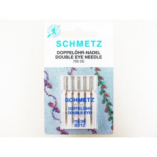 Schmetz Doppelöhrnadel 705DE 80/12